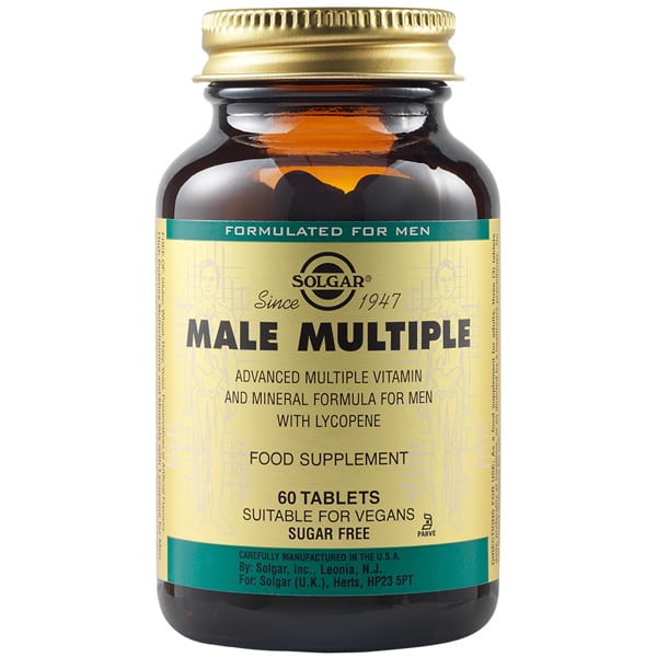 Solgar Male Multiple, 60tabs